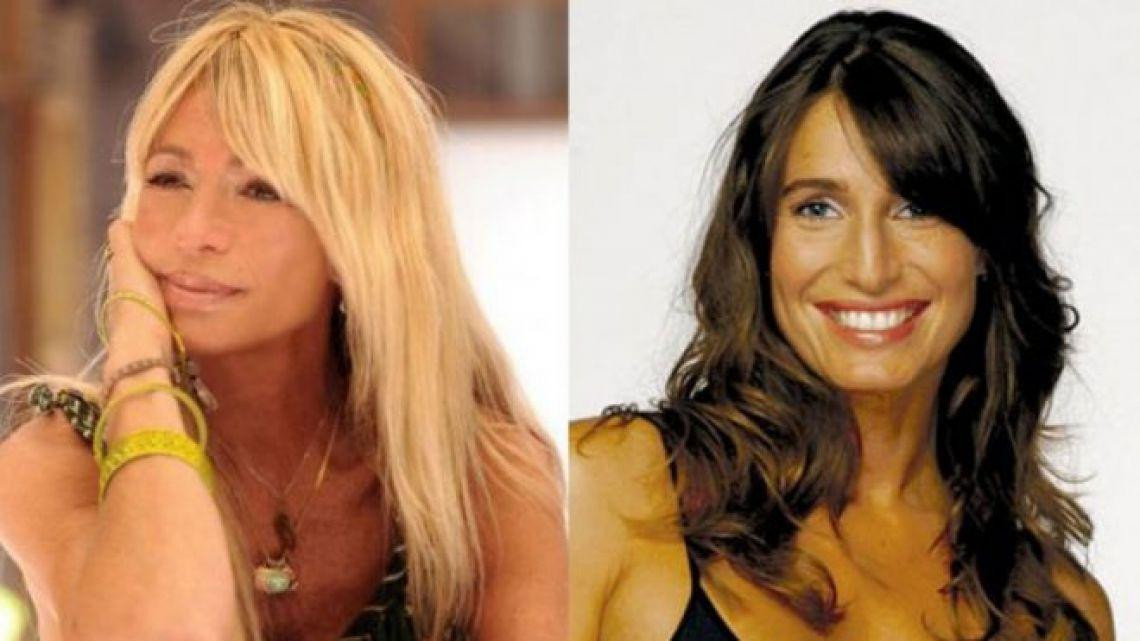 Romina Yan y Cris Morena