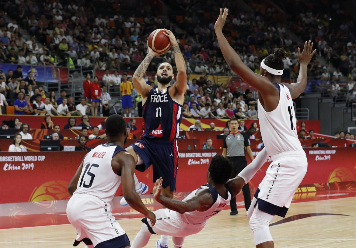 Mundial de Básquet: Francia vs. Estados Unidos, REUTERS