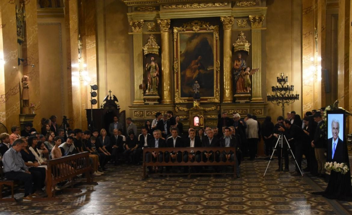 Alberto Fernandez en Córdoba. Misa en el aniversario del fallecimiento de José Manuel De la Sota.