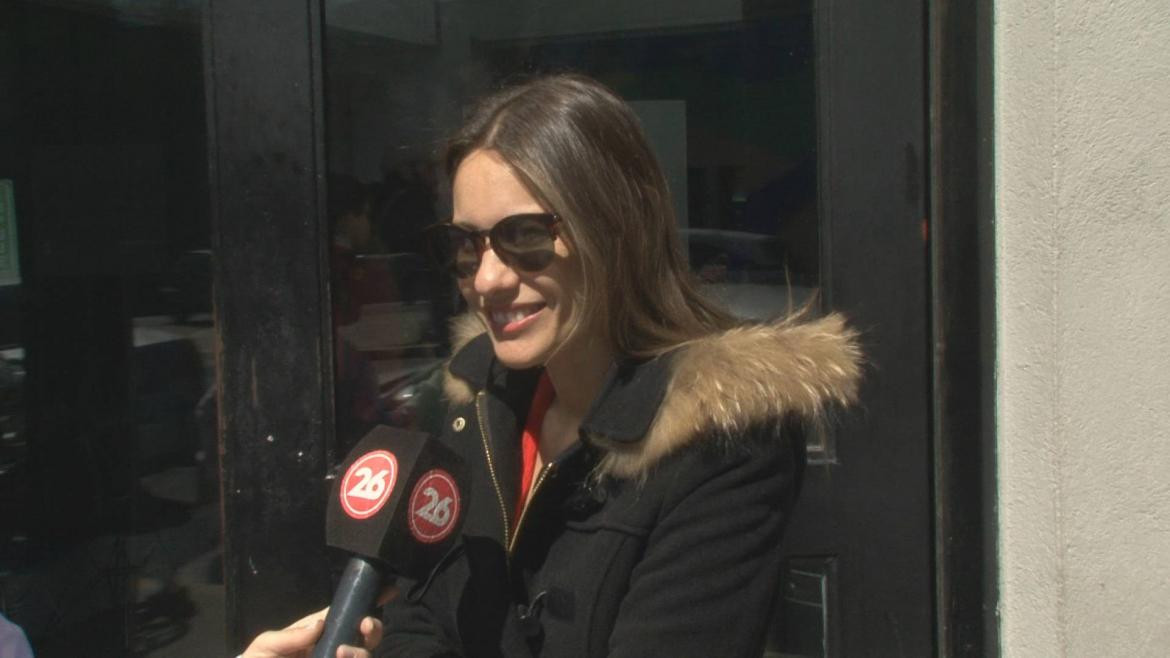 Pampita habló en exclusiva con Canal 26	