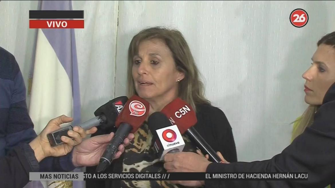 Fiscal del caso de Navila Garay, Canal 26