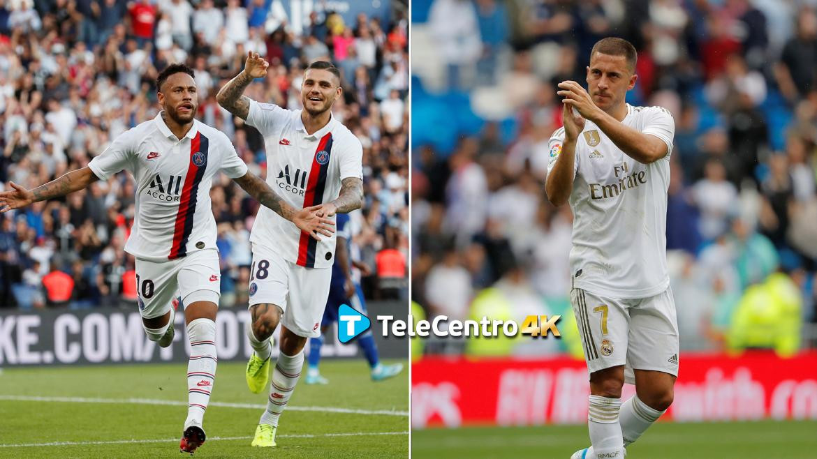 Champions League, PSG vs. Real Madrid, TeleCentro 4K