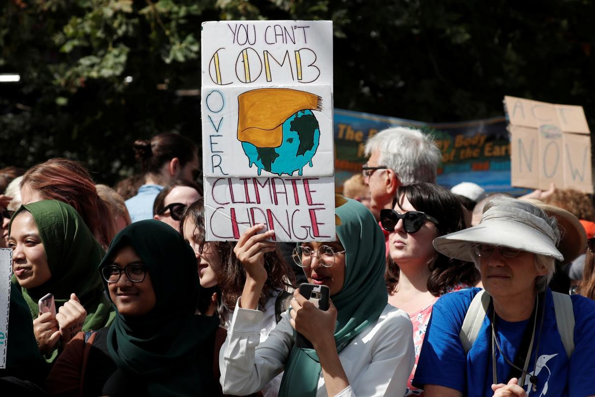 Cambio climático, movilización mundial, REUTERS