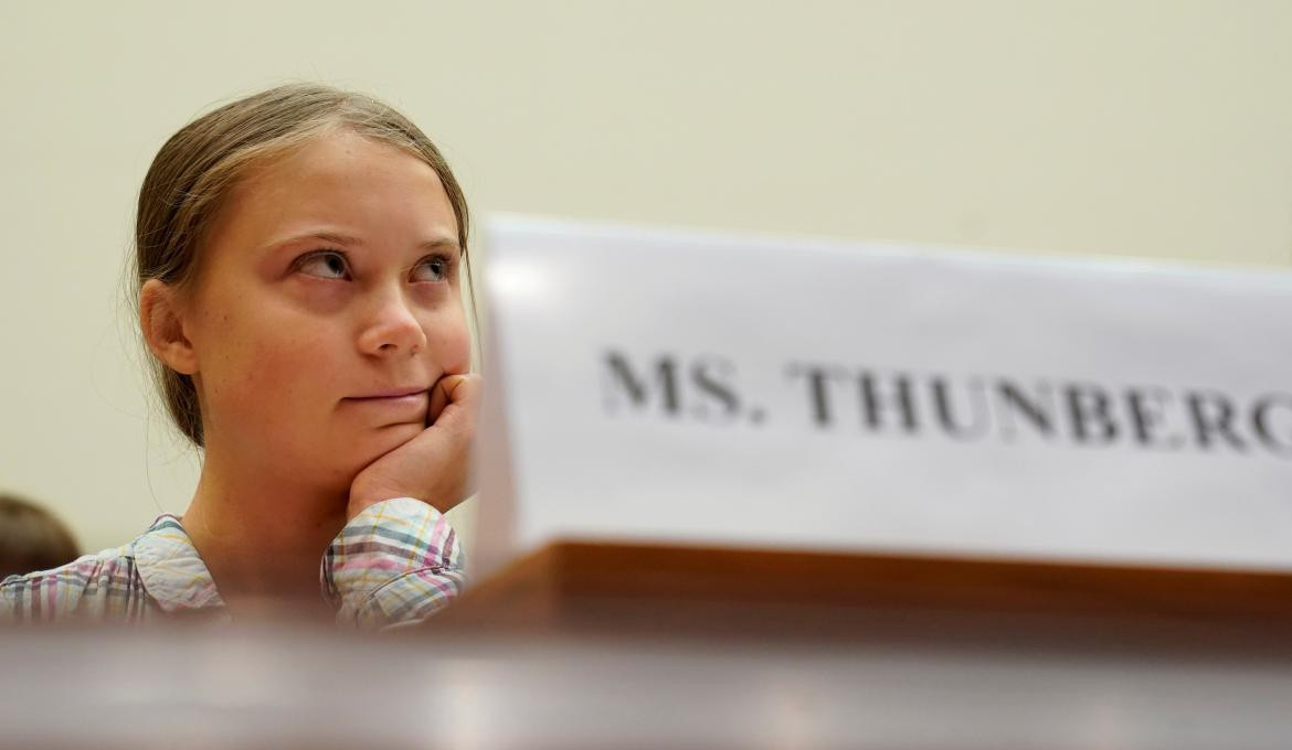 Greta Thunberg, activista contra el cambio climático, REUTERS