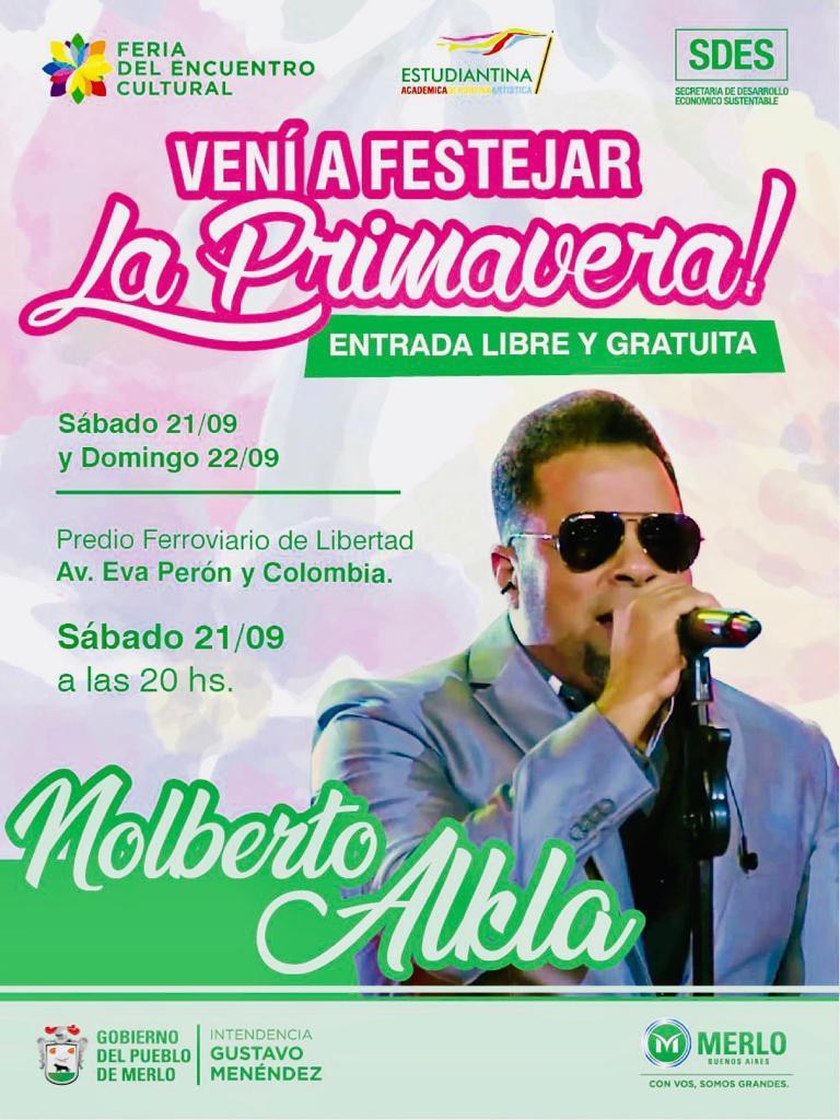 Nolberto Alkla, show en Merlo