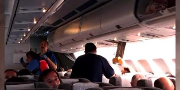 Turbulencias en vuelo de Aerolineas Argentinas