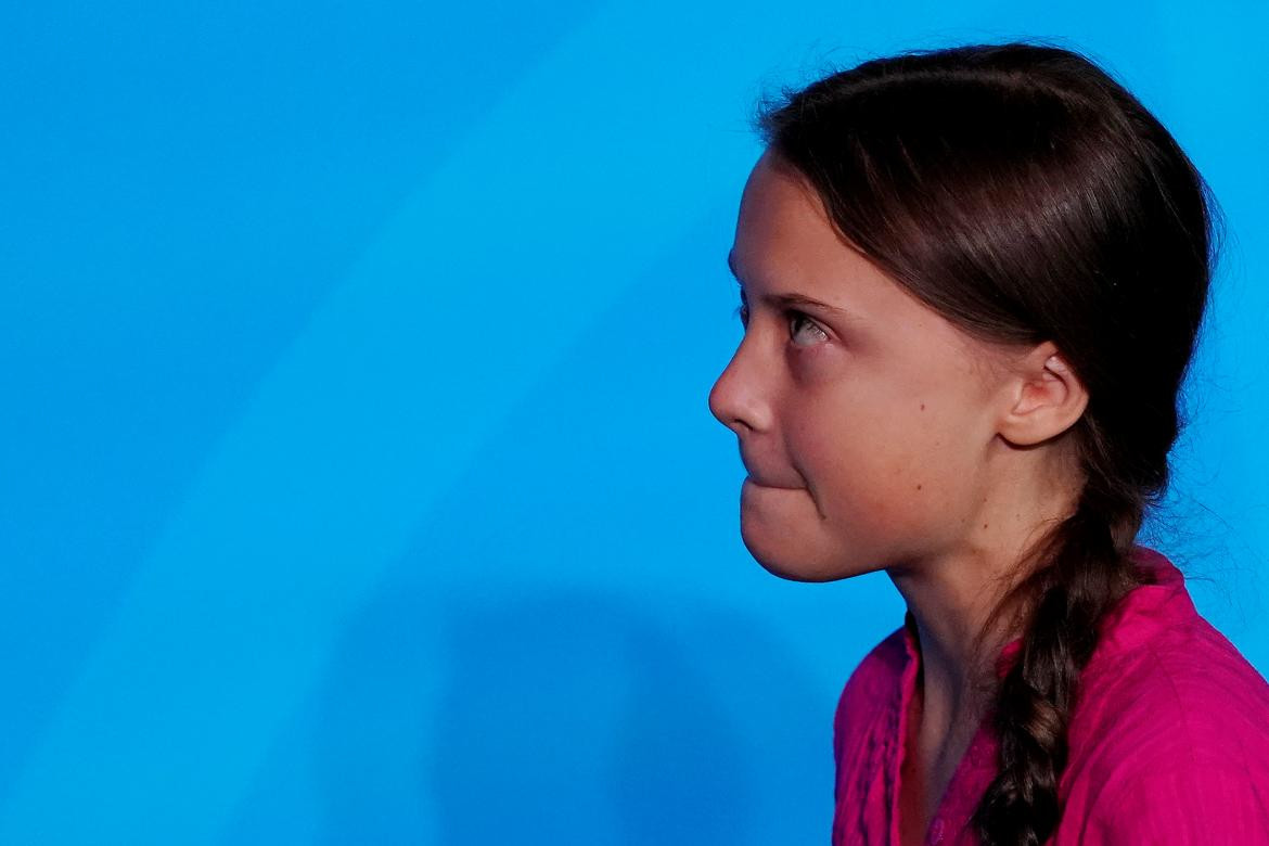 Greta Thunberg en la ONU, cambio climático, REUTERS