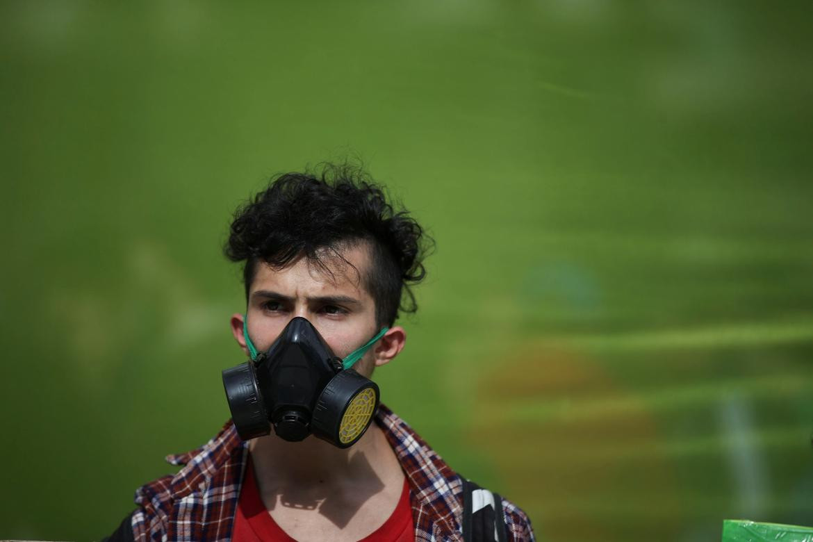 Marcha cambio climático, Plaza de Mayo, REUTERS