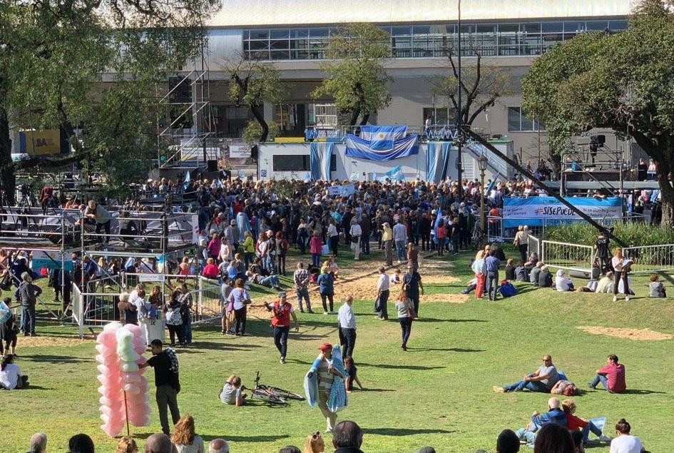 Marcha #SíSePuede, Belgrano, Cambiemos