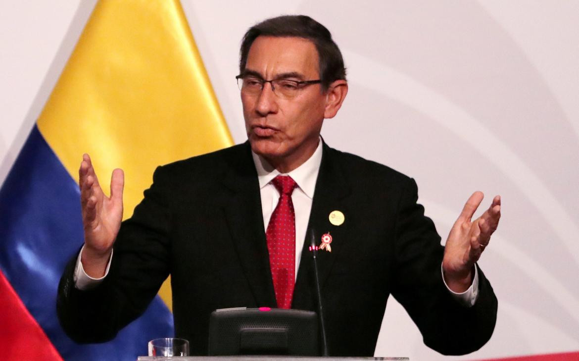 Martín Vizcarra, presidente de Perú