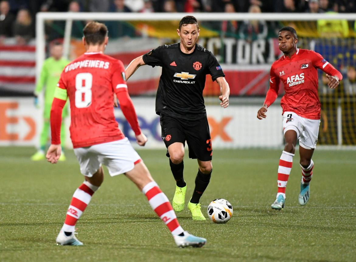 AZ Alkmaar vs United, Europa League, REUTERS