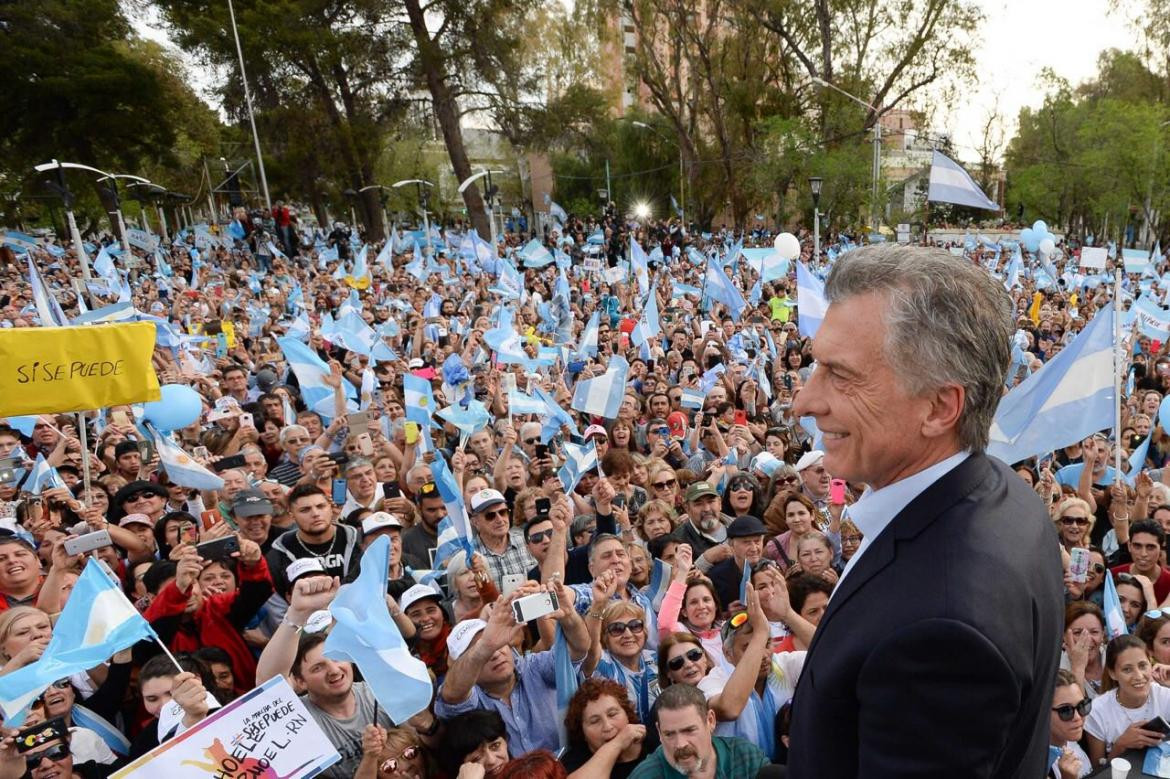 Mauricio Macri en Neuquén