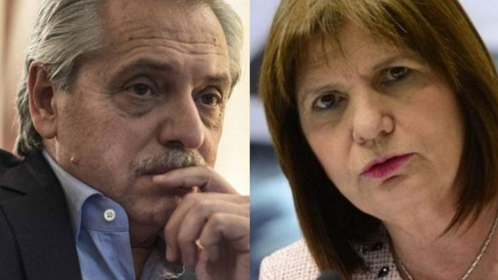 Alberto Fernández y Patricia Bullrich