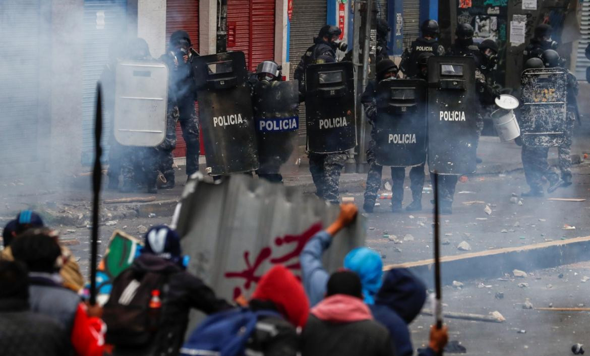 Protestas en Ecuador