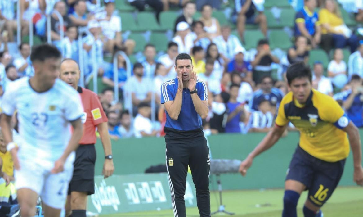 Lionel Scaloni, entrenador de Selección Argentina, Agencia NA