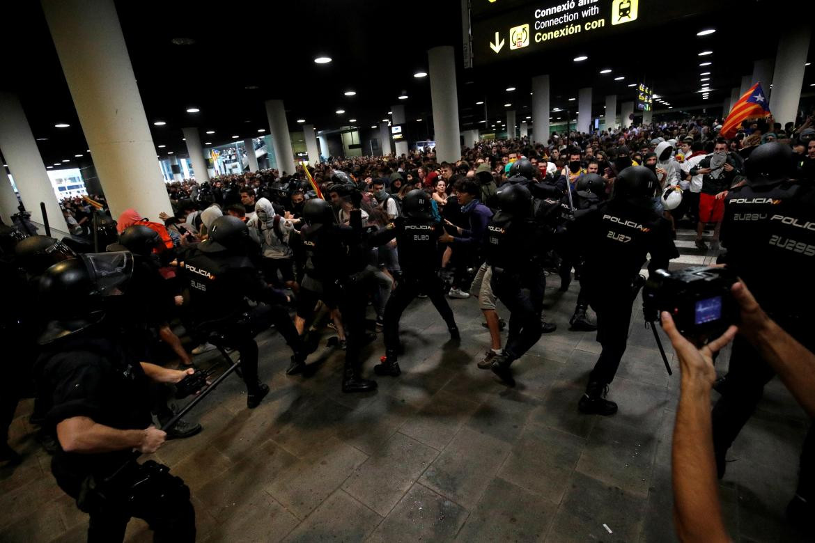 Incidentes en Barcelona, REUTERS