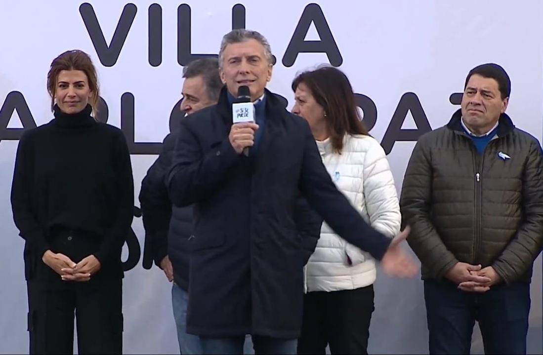 Mauricio Macri en Córdoba, Marcha del Sí se puede	