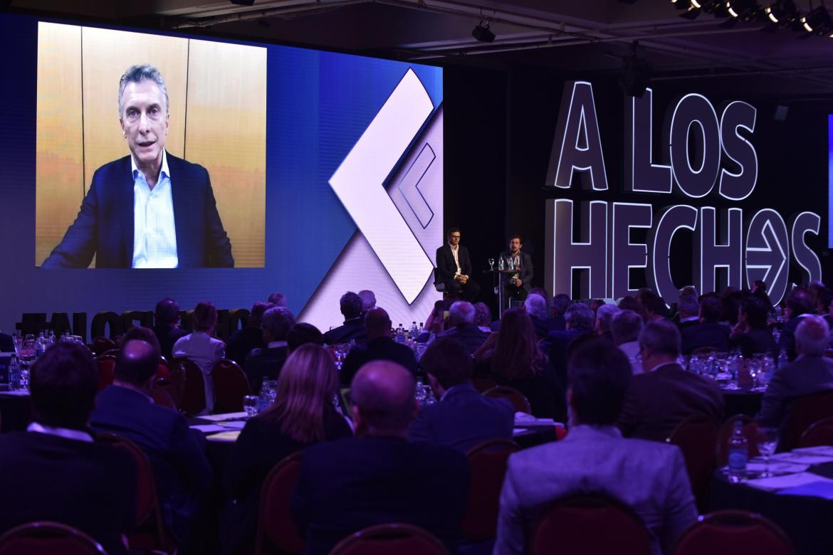 Macri en el Coloquio de IDEA a través de videoconferencia