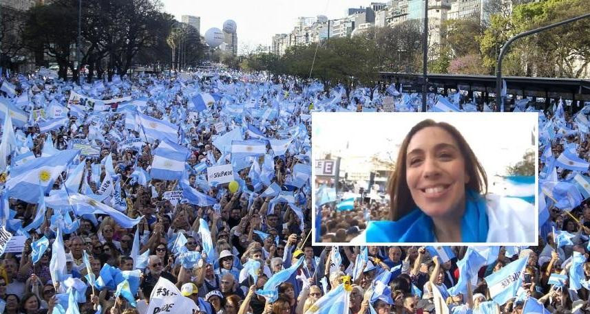 María Eugenia Vidal en la 