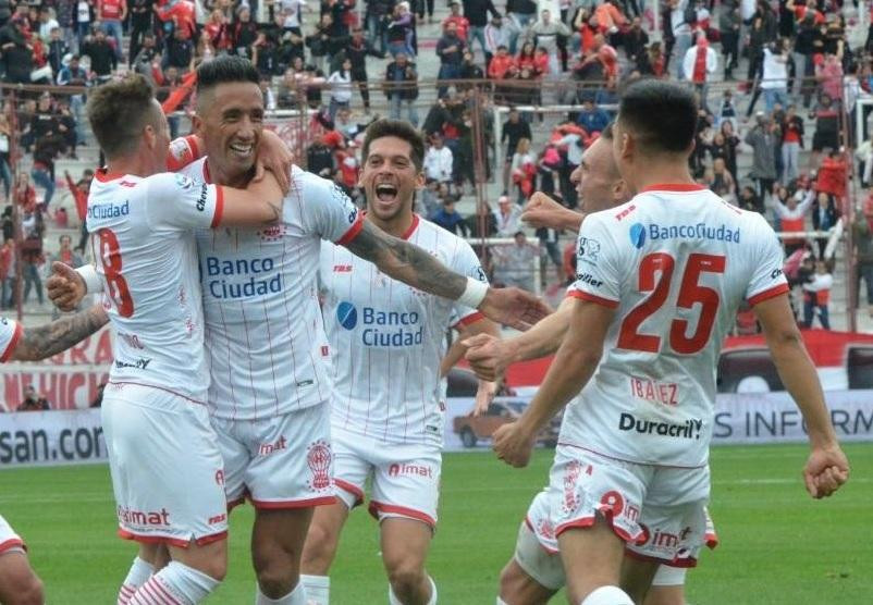 Festejo de Huracán ante San Lorenzo por Superliga, CAHURACÁN