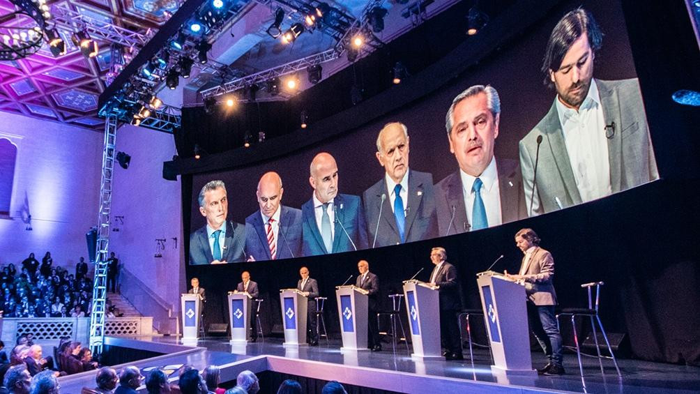 Debate presidencial, candidatos