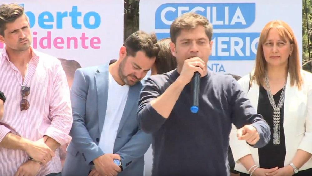 Axel Kicillof en San Nicolás, Elecciones 2019, Frente de Todos