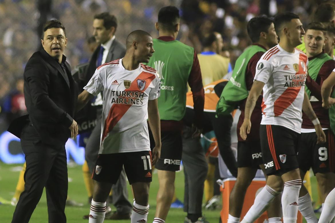 Gallardo, River Plate, Agencia NA