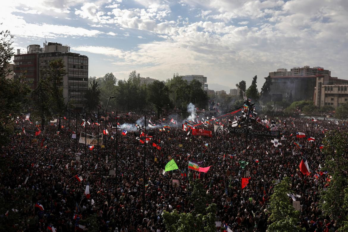 Marcha Chile, protestas, REUTERS