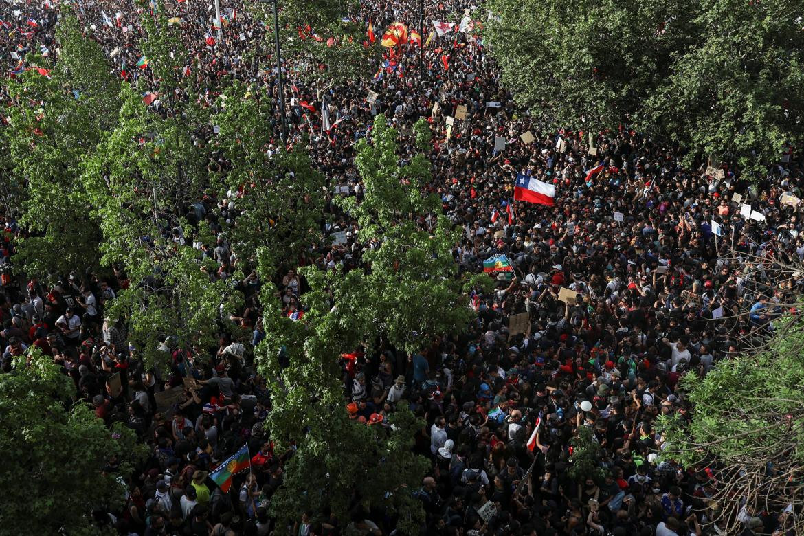 Marcha Chile, protestas, REUTERS