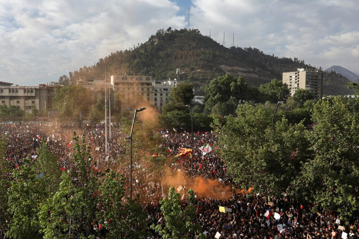 Marcha Chile, protestas, REUTERS