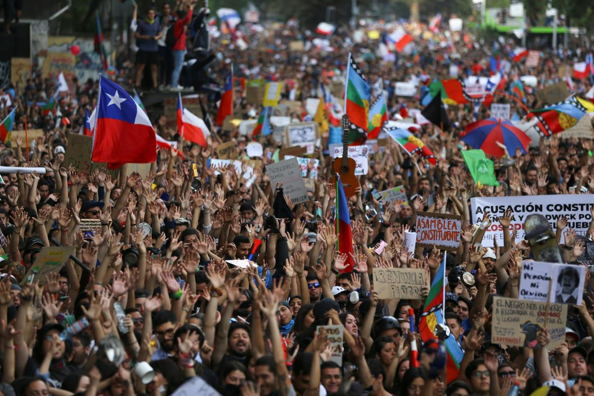 Marcha Chile, protestas, REUTERS