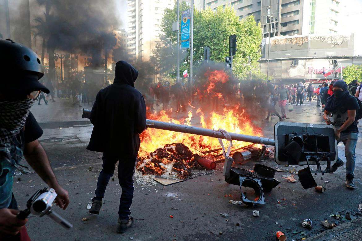 Protestas en Chile, REUTERS