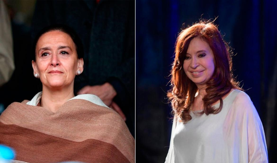 Gabriela Michetti y Cristina Kirchner