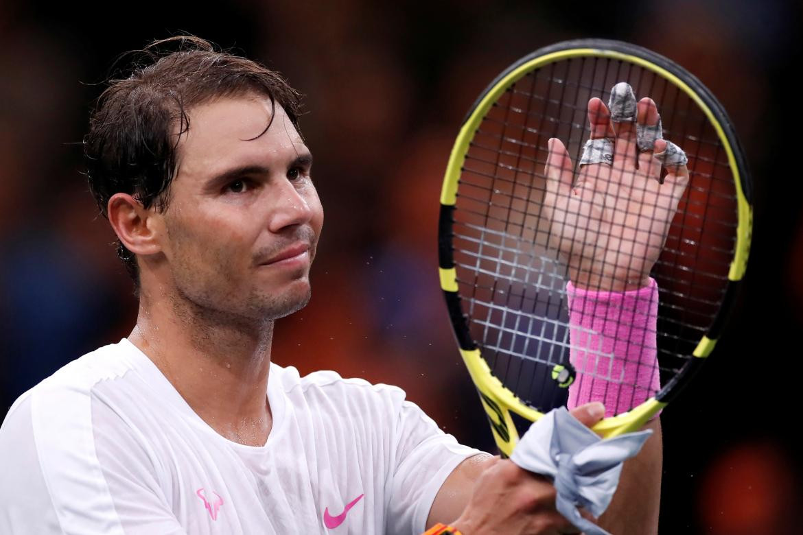 Triunfo de Rafael Nadal en el Masters 1000 de Paris, REUTERS