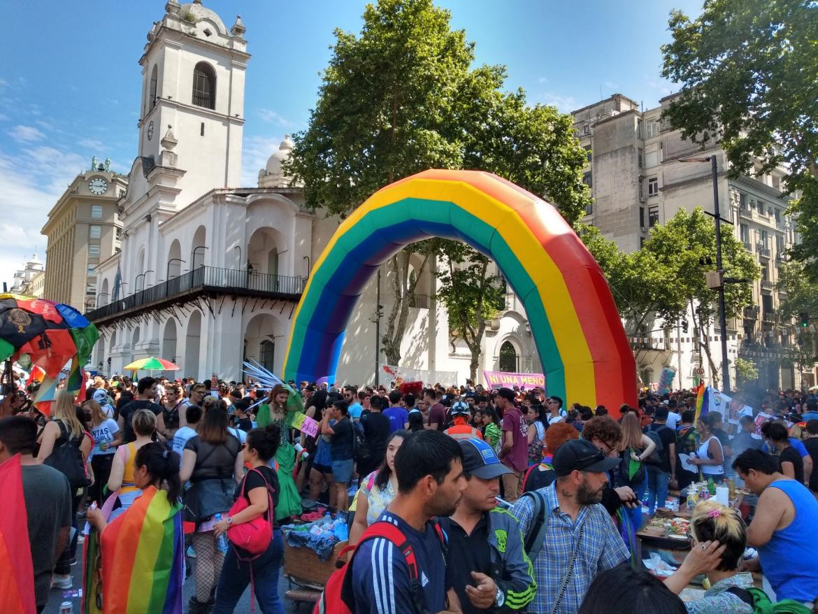 Marcha del orgullo en Buenos Aires