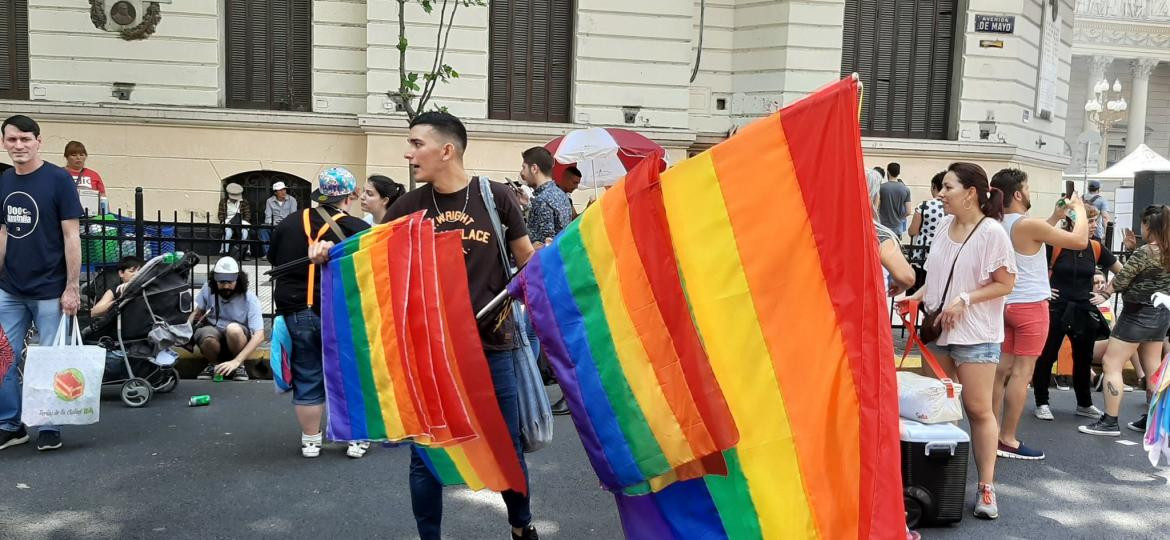 Marcha del orgullo en Buenos Aires