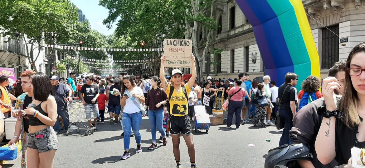 Marcha del orgullo en Buenos Aires