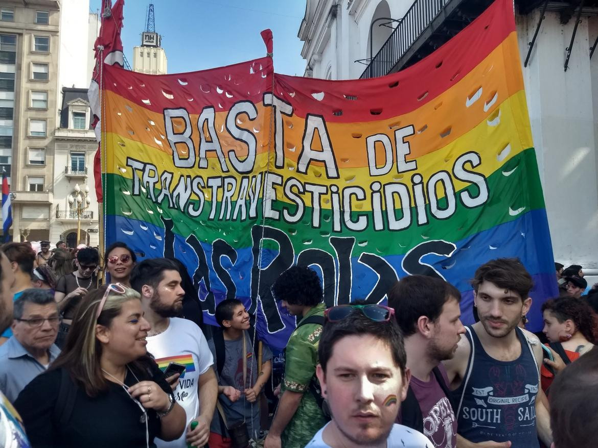 Marcha del orgullo en Buenos Aires