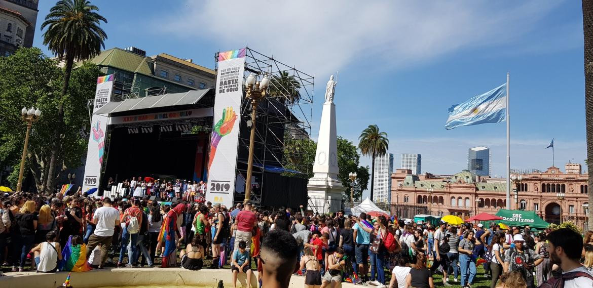 Marcha del orgullo en Buenos Aires