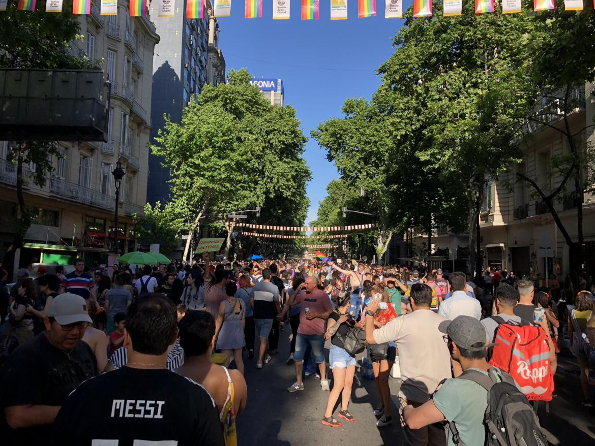 Marcha del orgullo en Buenos Aires