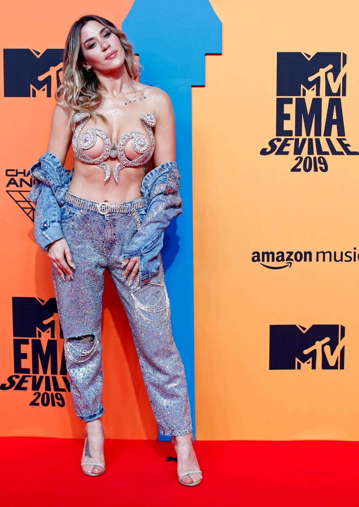 Jimena Barón en los MTV EMA, REUTERS