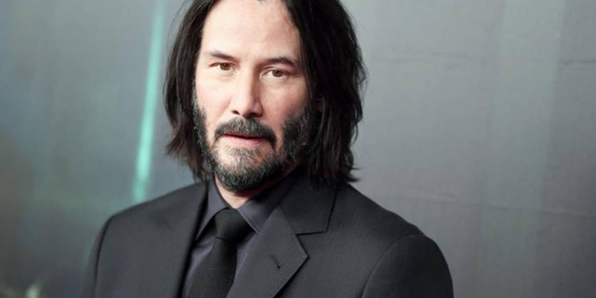 Keanu Reeves presentó a su novia en una alfombra roja