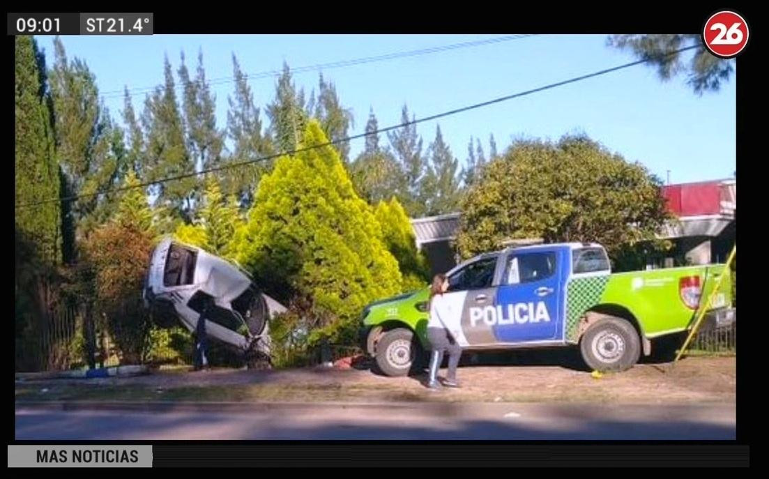 Choque fatal en La Plata, CANAL 26