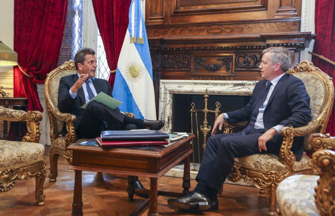 Massa y Monzó tuvieron la primera reunión por la transición en la Cámara de Diputados, NA