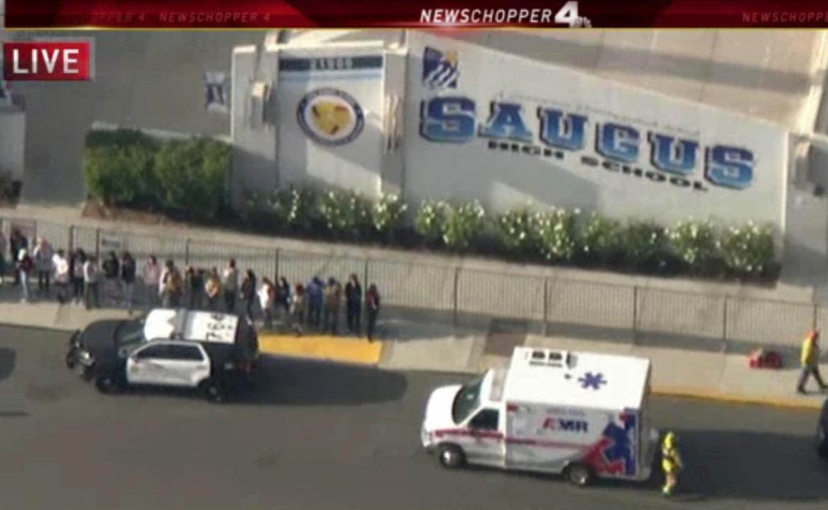 Tiroteo en una escuela secundaria de California, REUTERS