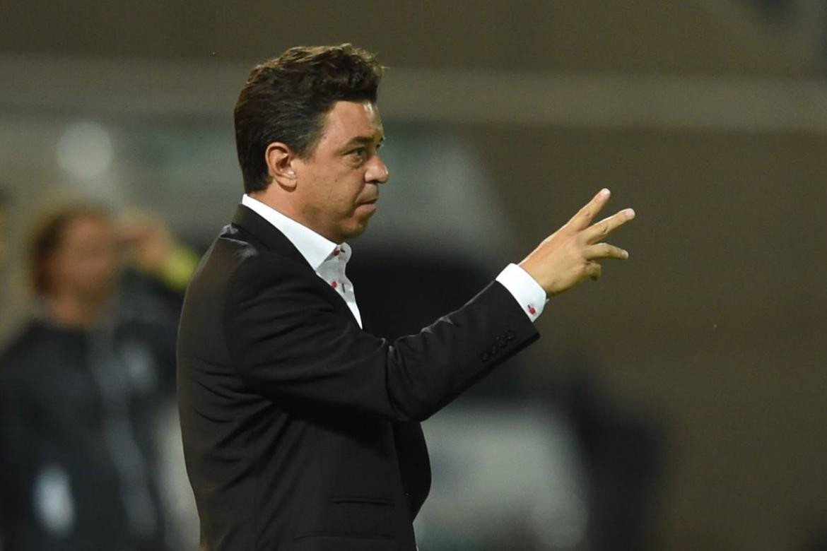 Marcelo Gallardo, técnico de River