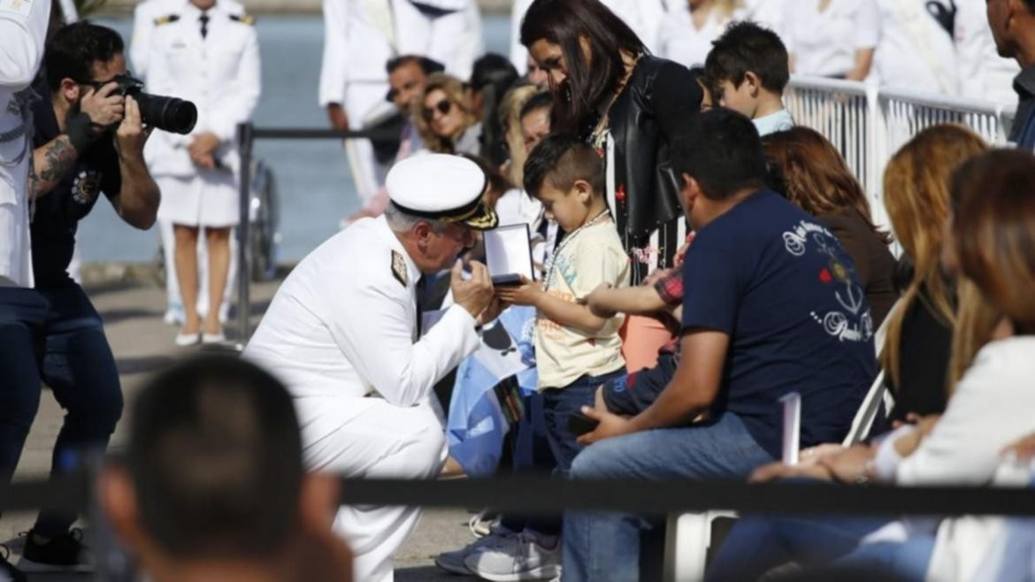 Homenaje a los tripulantes del submarino ARA SAN Juan, Gentileza 0223