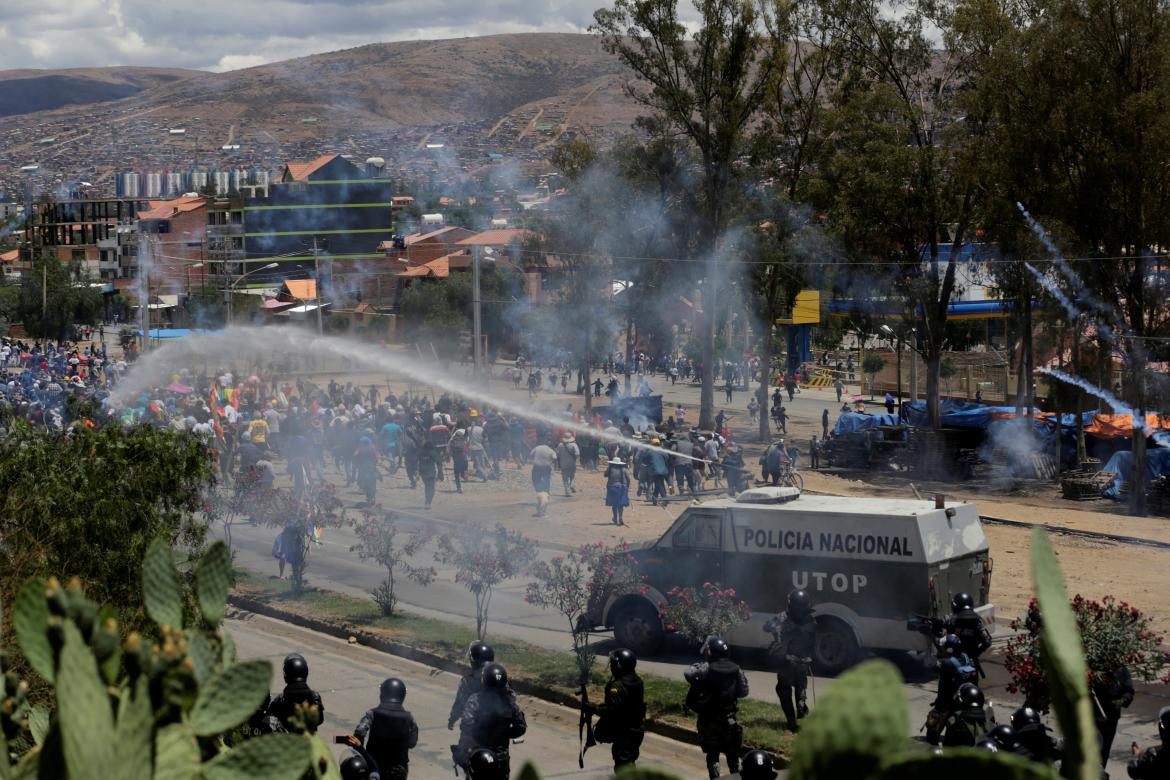 Incidentes en Cochabamba, Bolivia, REUTERS