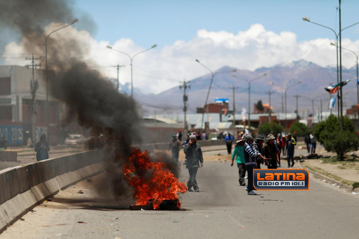 Incidentes en Bolivia, RADIO LATINA