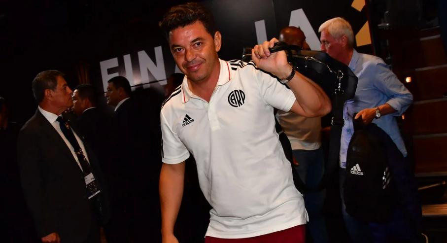 Marcelo Gallardo, técnico de River